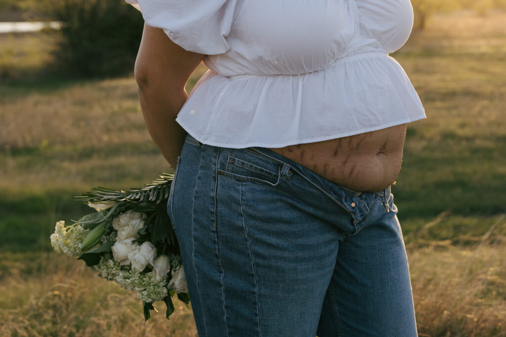 mom and bump photos