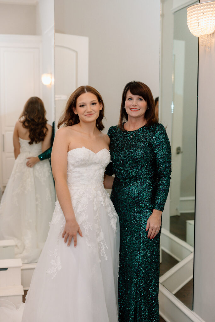 bride and mother of the bride