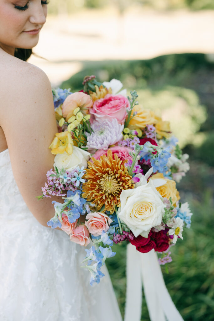 bridal bouquet wedding photography package