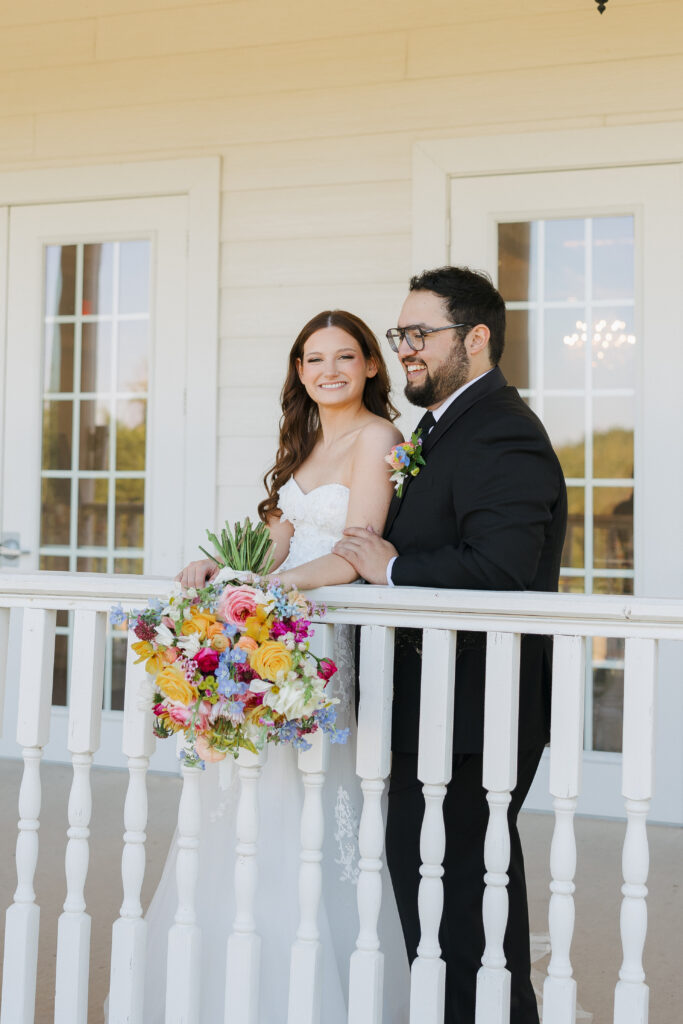 bride and groom ready to get married