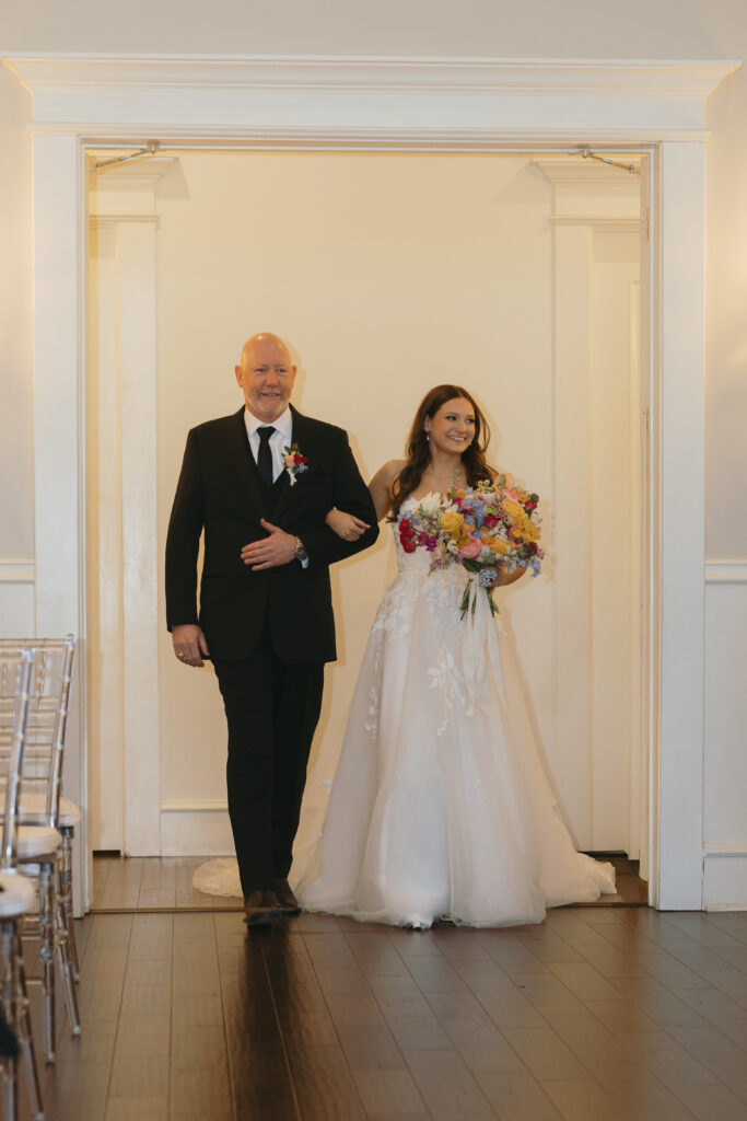daughter and father of the bride