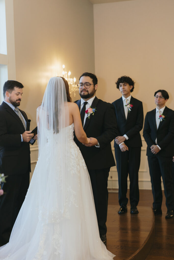 vows at the ceremony