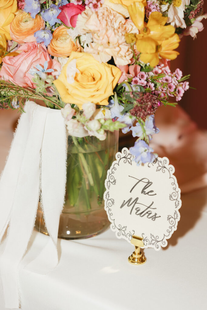 wedding details