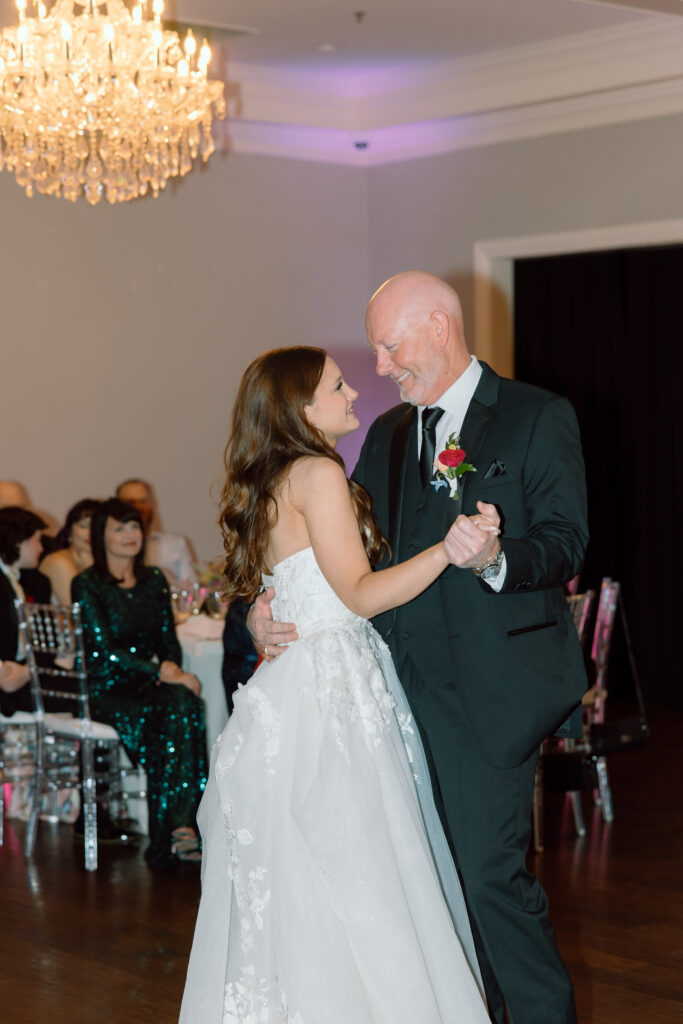 father and daughter dance