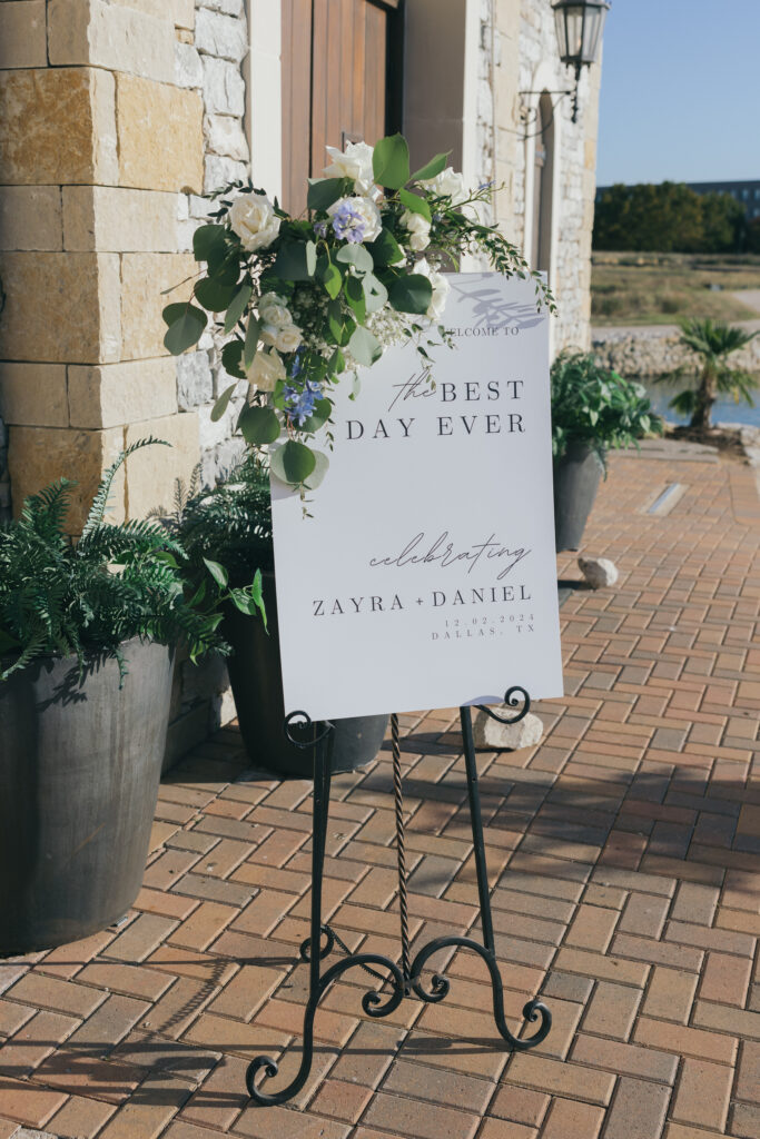 wedding details and decor