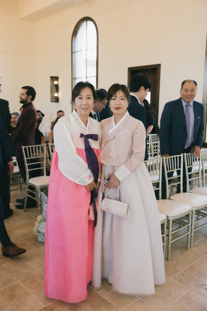 wedding guests