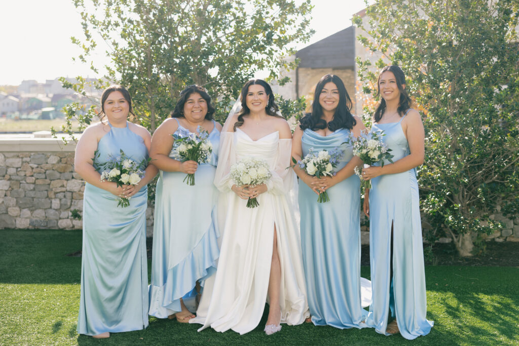 bridal party photos