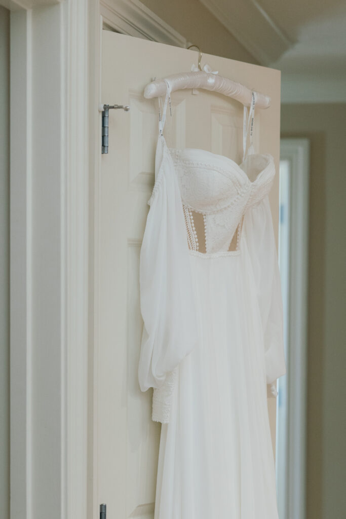 wedding dress details