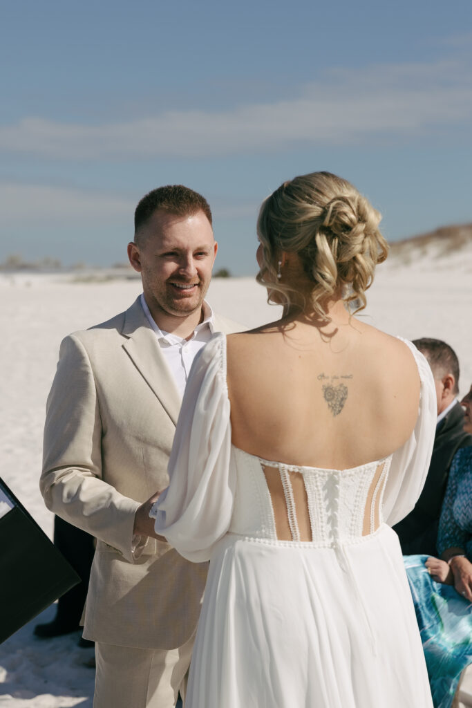 wedding ceremony at Destin Florida Wedding