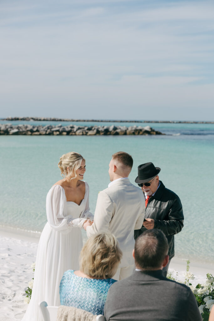 wedding vows are wedding ceremony Destin Florida Wedding
