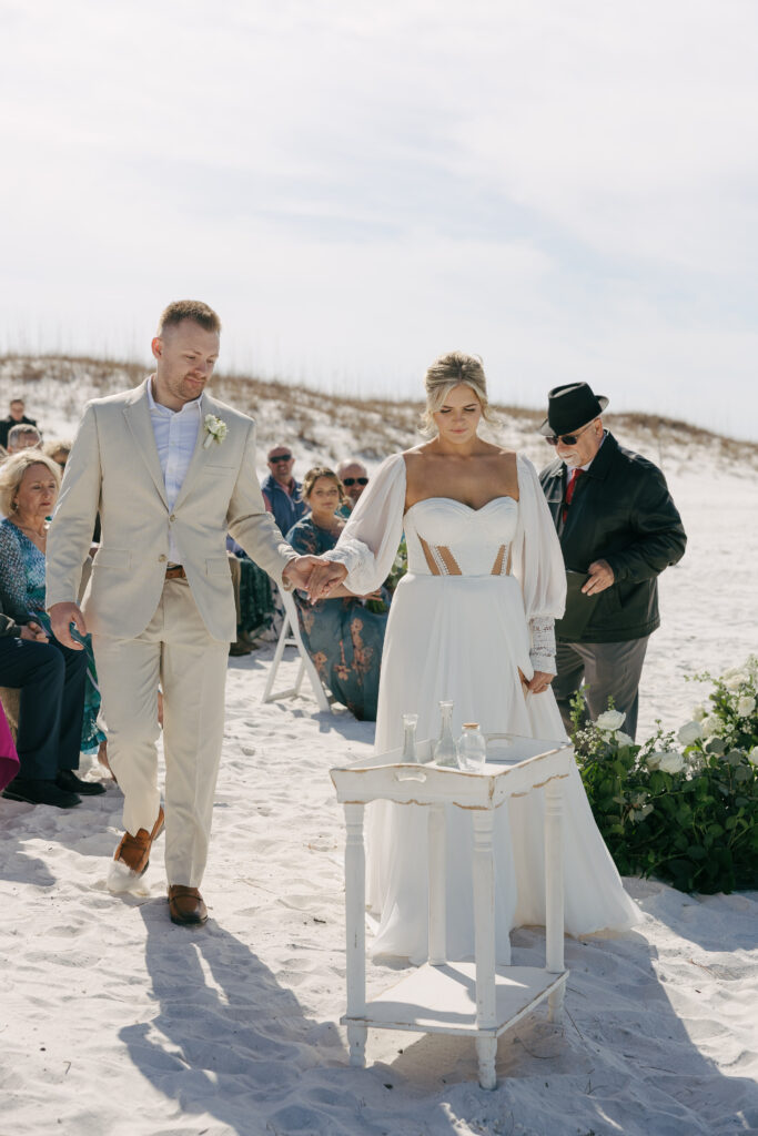 wedding ceremony photos at Destin Florida Wedding
