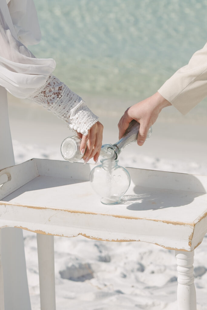 wedding ceremony details Destin Florida Wedding