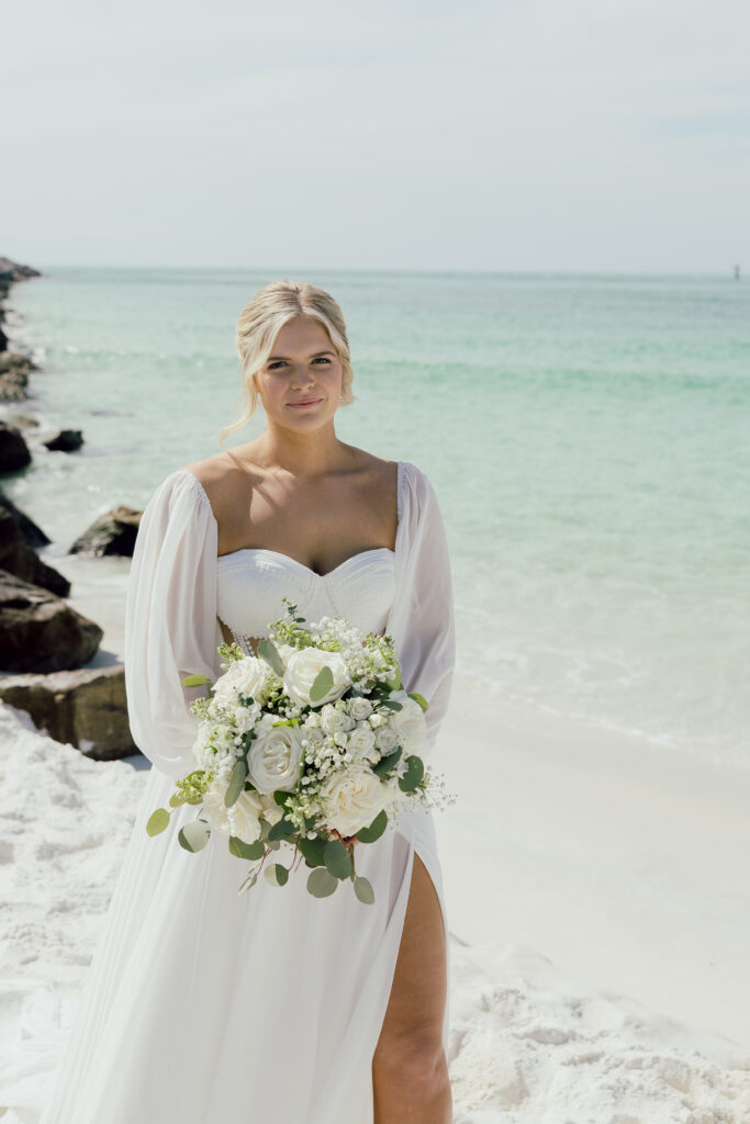 beautiful bridal photography at Destin Florida Wedding