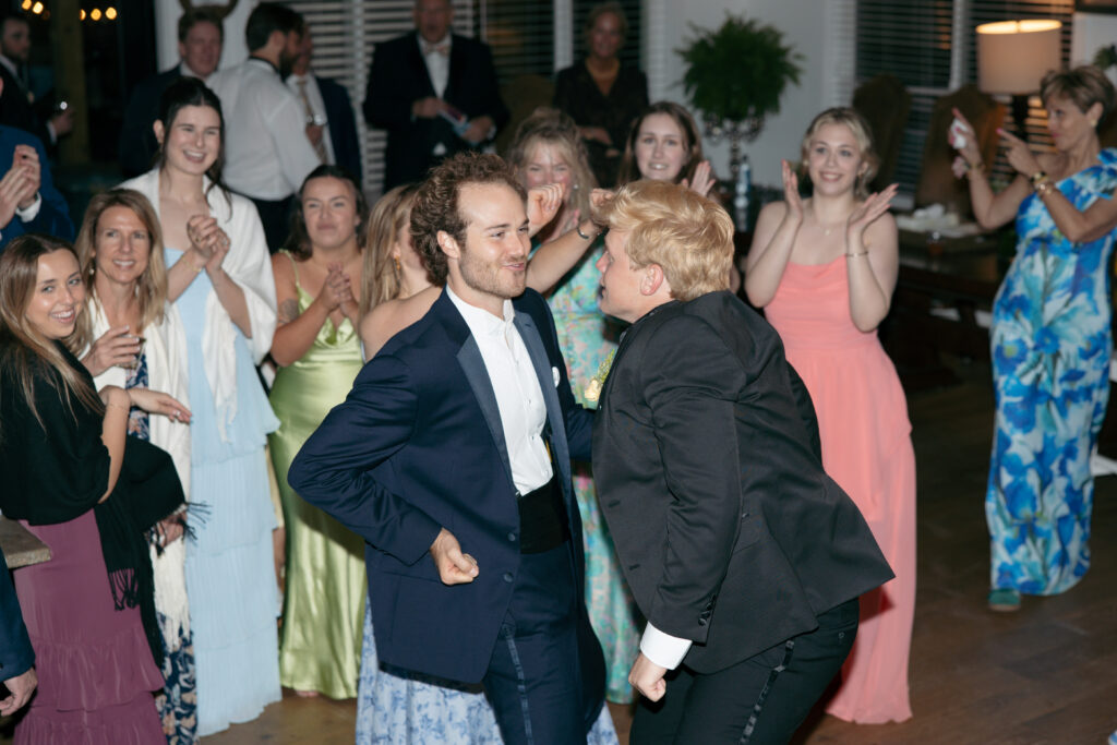 dancing at wedding party