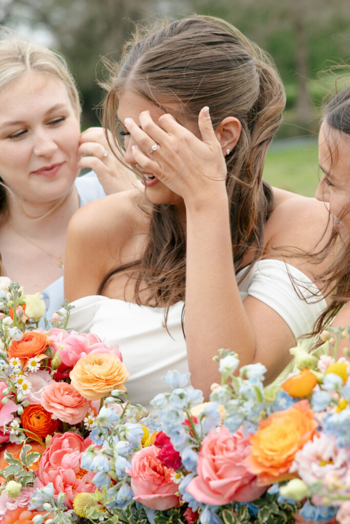 lakeside wedding in spring lakes ranch