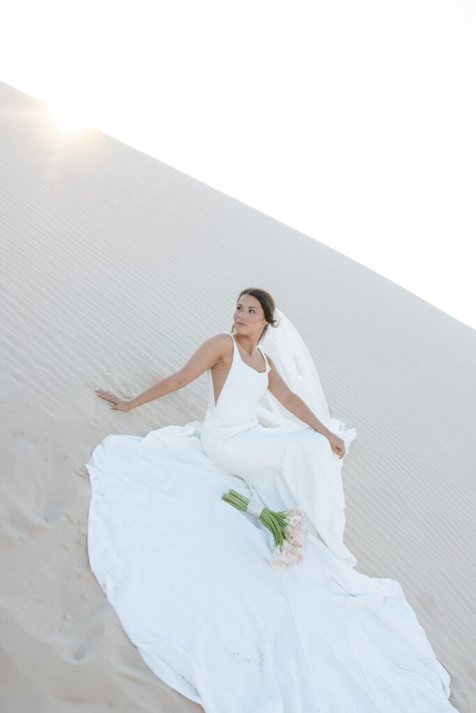 bridal photoshoot