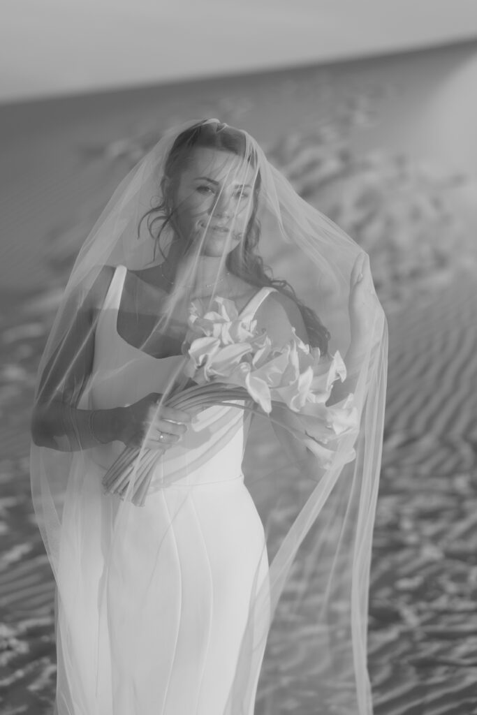 elegant bridal photoshoot