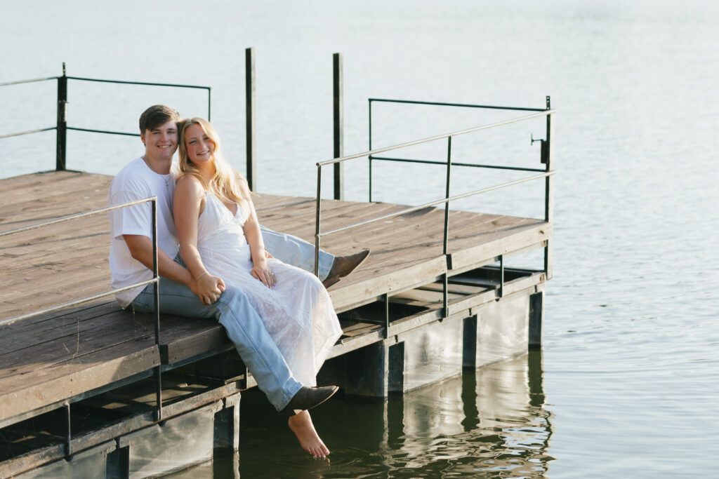 outdoor engagement session