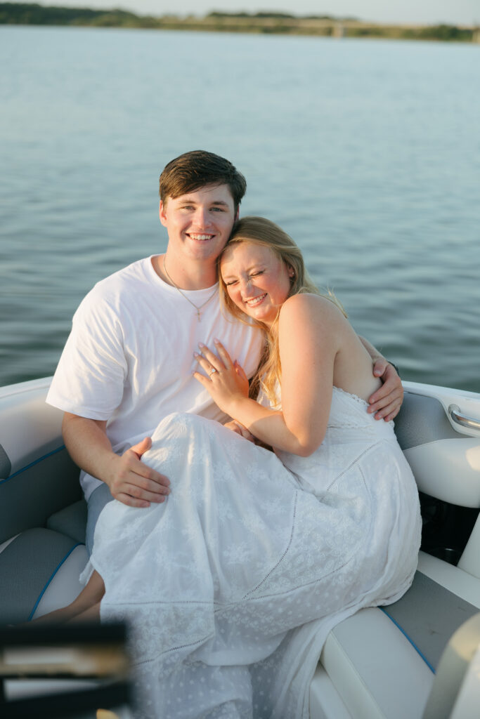 romantic engagement photos