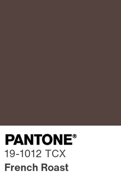 wedding color palette french roast