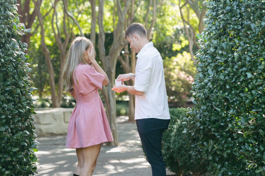 Dallas Arboretum proposal photos