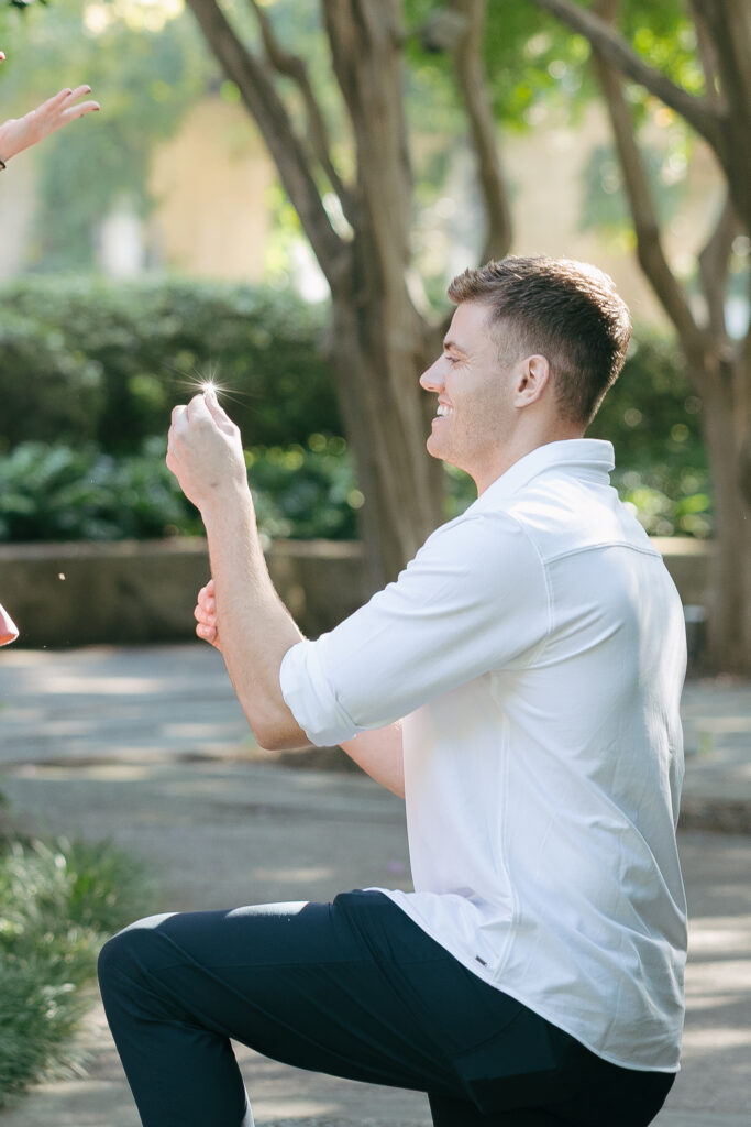 Dallas Arboretum and botanical gardens engagement