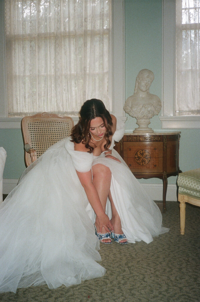 film photos at bridal photography session