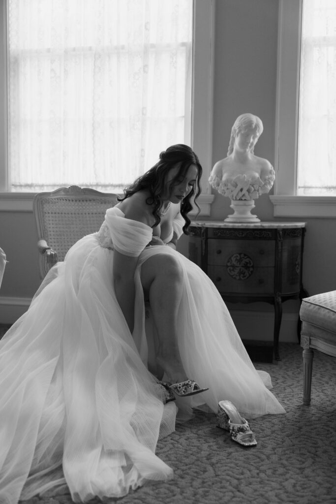 Bridal Photography Session at the Fort Worth Woman's Club