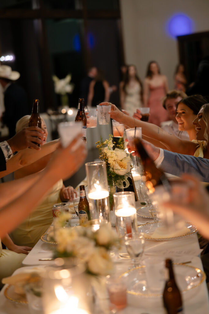 toasts at the springs in waxahachie